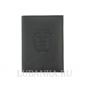 Обложка для автодокументов ФСО с картхолдером черная