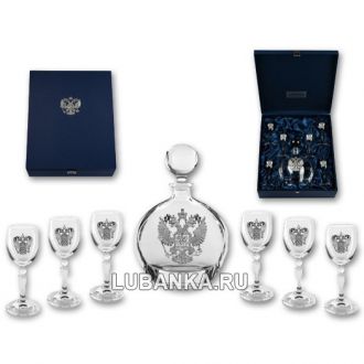 Набор для водки «Империал» хрустальный
