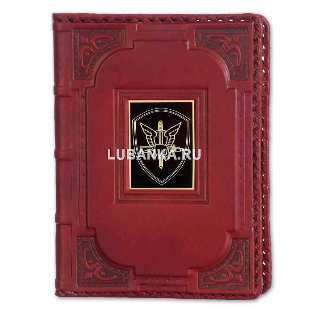 Ежедневник кожанный «ОМОН»