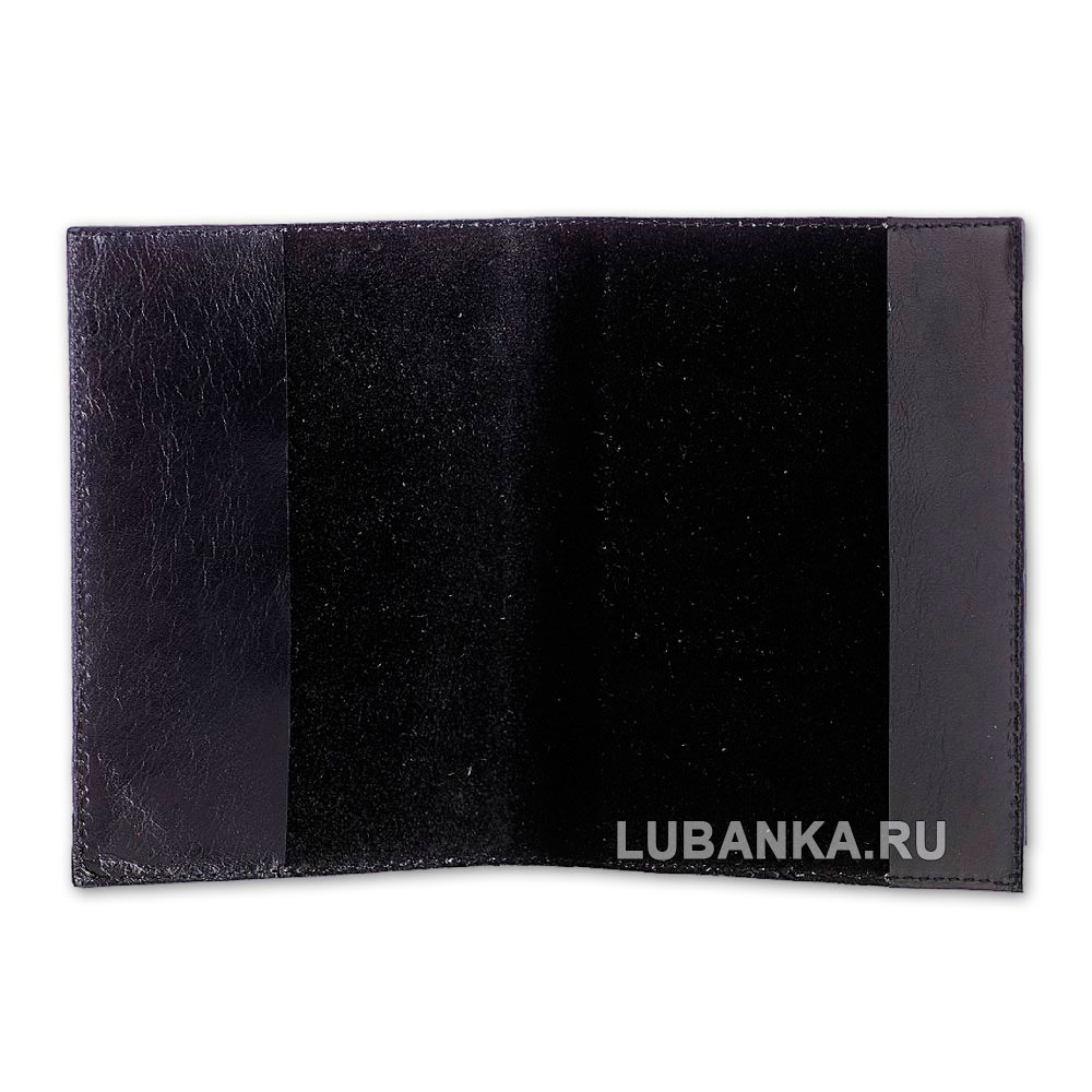 Обложка для паспорта «МЧС», чёрная