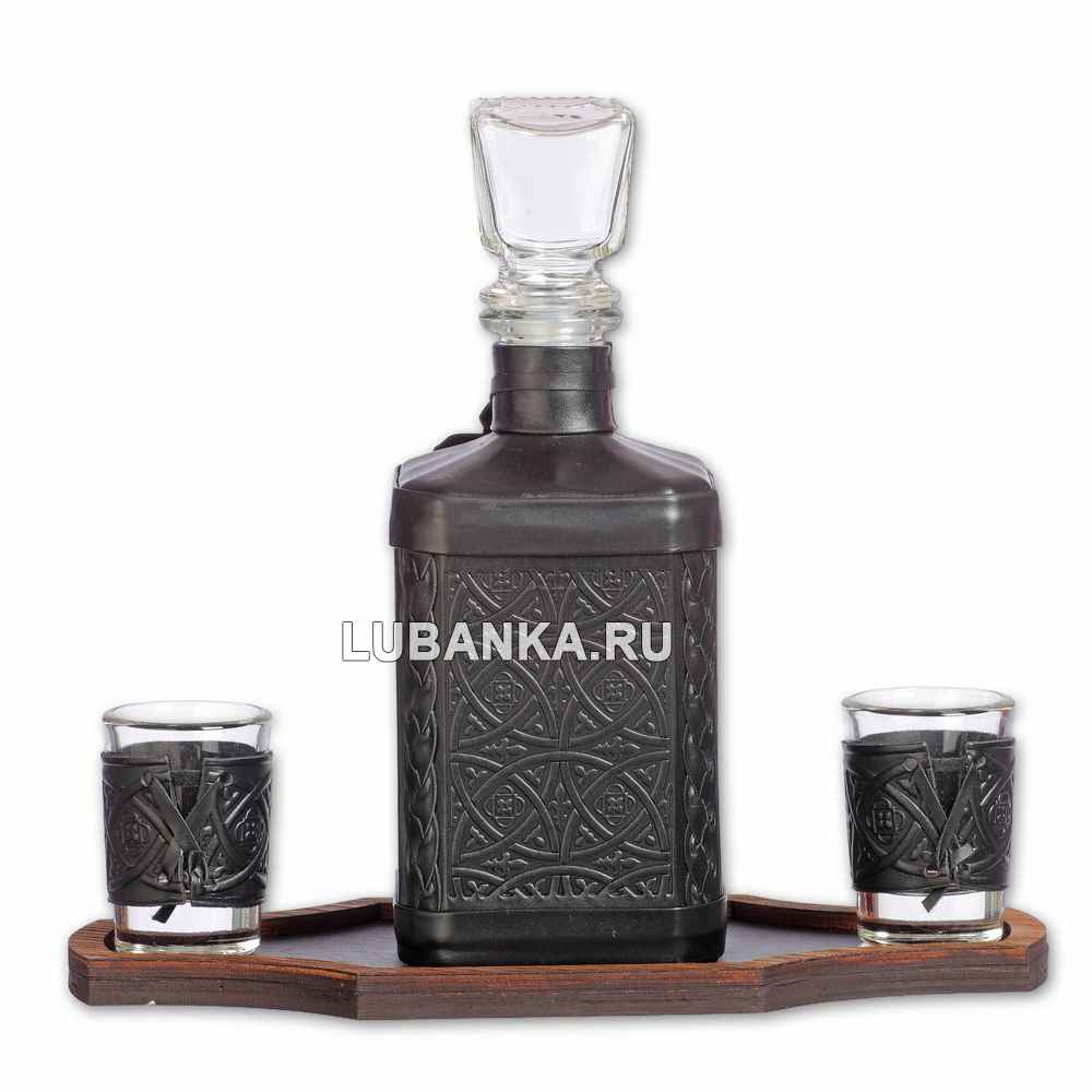 Набор для водки «ГИБДД» чёрный