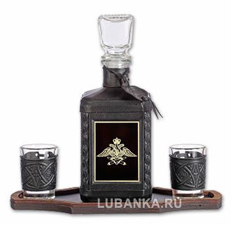 Набор для водки «Артиллерия» чёрный