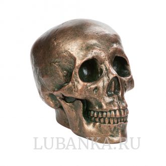 Статуэтка для интерьера «Череп человека»