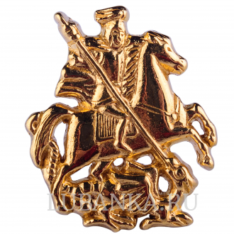 Значок Георгий Победоносец серебро