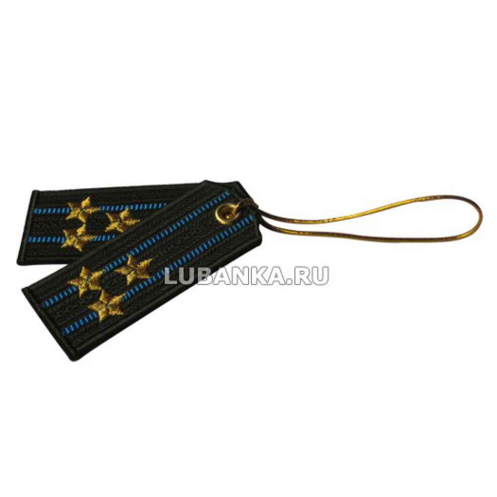 Брелок вышитый «Погон полковника», ВДВ