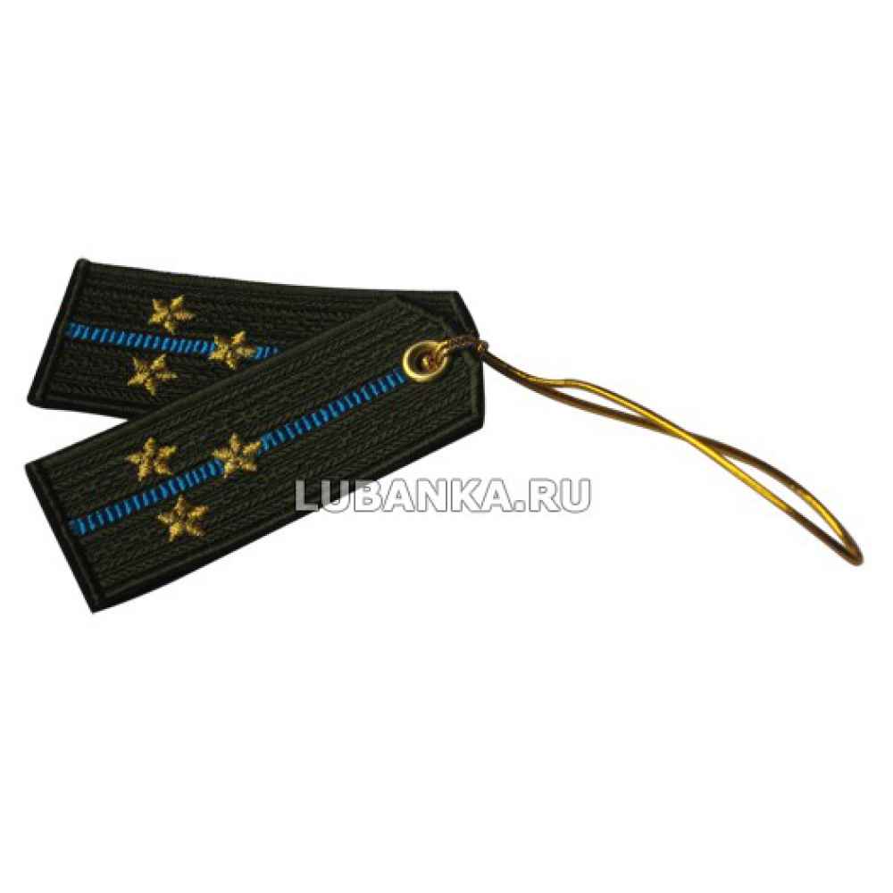 Брелок вышитый «Погон старшего лейтенанта», ВДВ