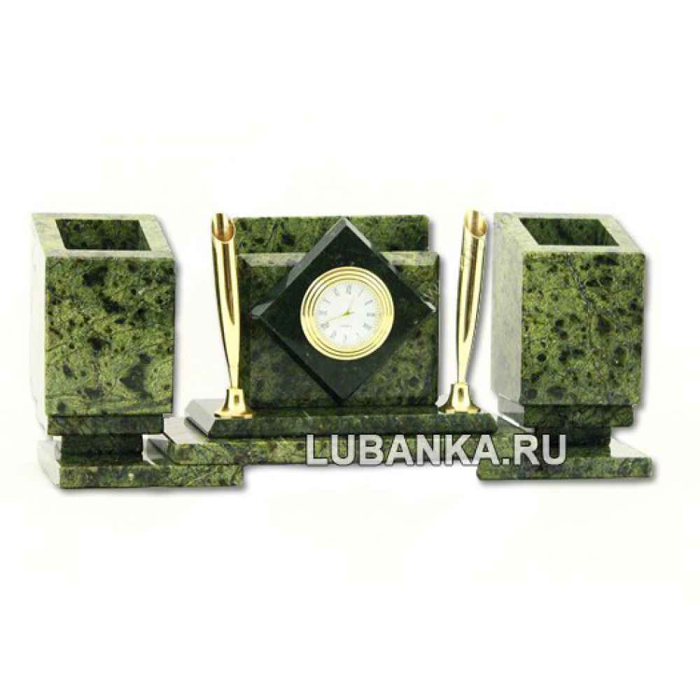 Настольный набор для руководителя «Офисный» из камня