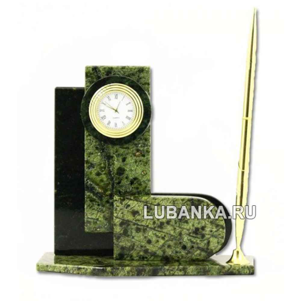 Настольный набор для руководителя «Стелла» из камня